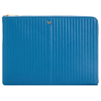 Mimi Blue Laptop Zip + Handle