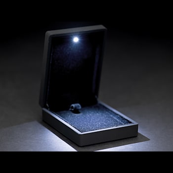 Black Pendant Box with Led Light appx 9x7x3.4cm