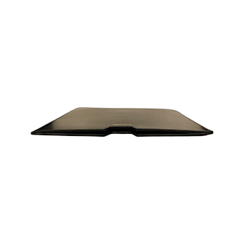 Saint Laurent iPad Pro Sleeve Smooth Black Calfskin Leather Gold Logo