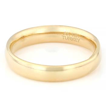 Classic Polished Band Ring In 10K Gold