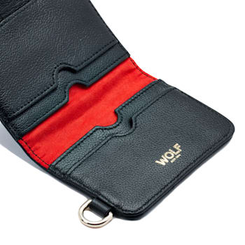 Mimi Black Credit Card Holder with Wristlet