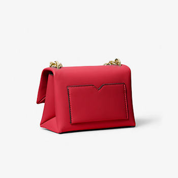 Michael Kors Cece Red Small Shoulder Bag
