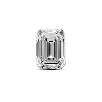 2.00ct Emerald Cut White Lab-Grown Diamond E Color VS-1 Clarity IGI Certified