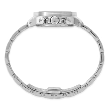 Charles Hubert Ladies Stainless Steel Silver Dial Watch