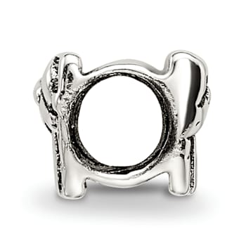 Sterling Silver Christmas Present Bead