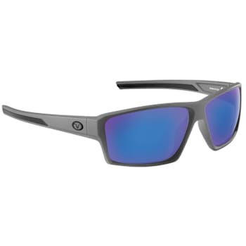 Flying Fisherman Windley Polarized Sunglasses Matte Gray Frame/Smoke
Blue Mirror Lens