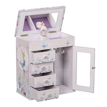 Mele and Co Liliana Girls Musical Ballerina Jewelry Box