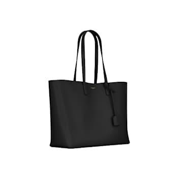 Yves Saint Laurent East-West Shopping Tote in Black