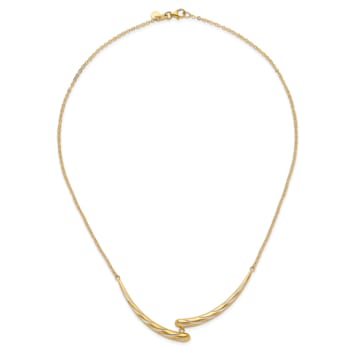 14K Yellow Gold Polished Necklace