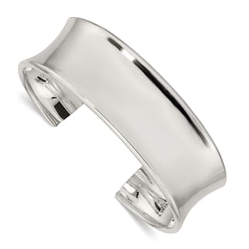 Sterling Silver 20mm Cuff Bracelet