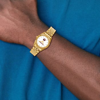 LogoArt Auburn University Pro Gold-tone Gents Watch