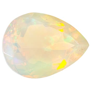 Ethiopian Opal 12.7x9.5mm Pear Shape 3.07ct