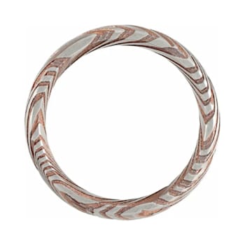 Stainless Steel Men's Patterned Band