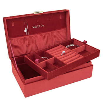 Mele and Co Jewel Velvet Jewelry Box
