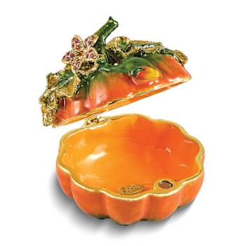 AUTUMN Pumpkin Trinket Box