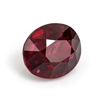 Ruby Unheated 6.53x5.43mm Oval 1.10ct