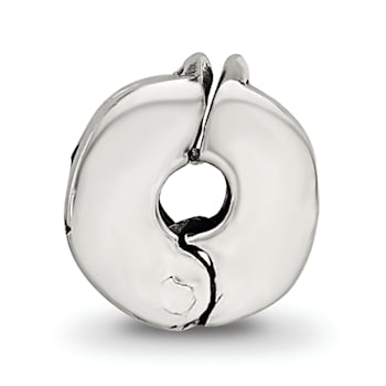 Sterling Silver Heart Clip Bead