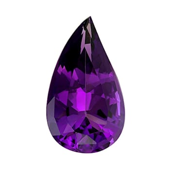 Amethyst 23.5x13.5mm Pear Shape 13.35ct