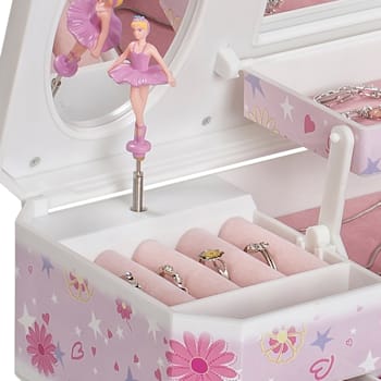 Mele and Co Hayley Girls Musical Ballerina Jewelry Box