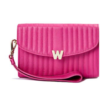 Mimi Pink Crossbody Bag with Wristlet