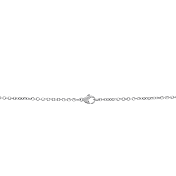 10-11mm Button Black Freshwater Pearl Solitaire Stainless Steel Pendant
with Chain