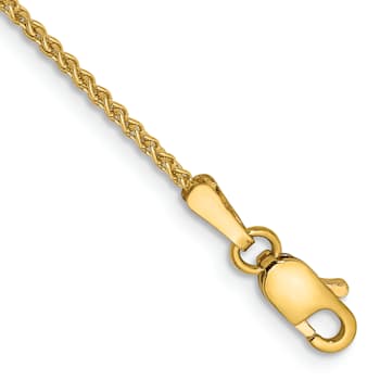 14k Yellow Gold 1.25mm Spiga Link Bracelet