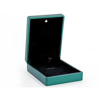Green Pendant Box with Led Light appx 9x7x3.4cm