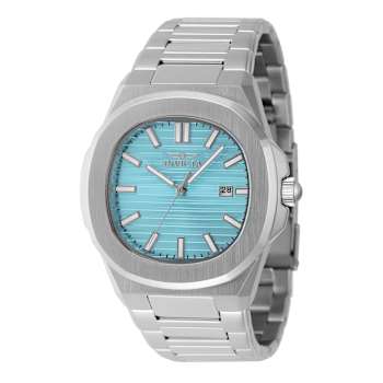 Invicta Speedway 41mm Light Blue Dial Stainless Steel Band Quartz Watch