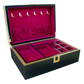 Mele and Co Maidson Burke London Lacquer Jewelry Box