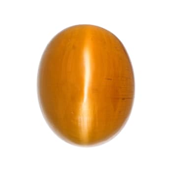Fire Opal Cat's Eye Oval 0.90ct