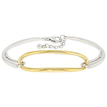 Two-Tone Metal Bracelet