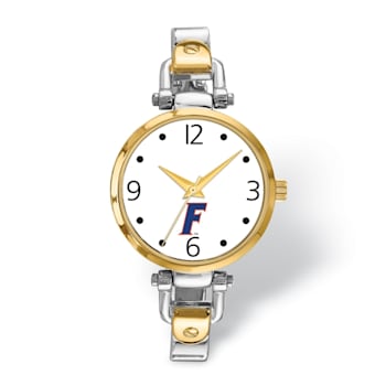LogoArt University of Florida Elegant Ladies Two-tone Watch