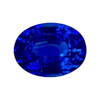 Sapphire Loose Gemstone 10.3x7.7mm Oval 4.1ct