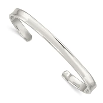 Sterling Silver 5mm Cuff Bracelet