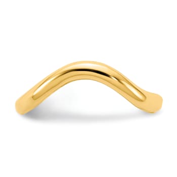 14K Yellow Gold Polished Toe Ring