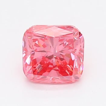 1.03ct Vivid Pink Cushion Lab-Grown Diamond VS2 Clarity IGI Certified