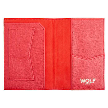 Mimi Red Passport Sleeve