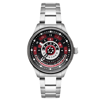 Thomas Earnshaw Staunton Chess Set Automatic Red Dial Stainless Steel
Band Limited Edition Watch