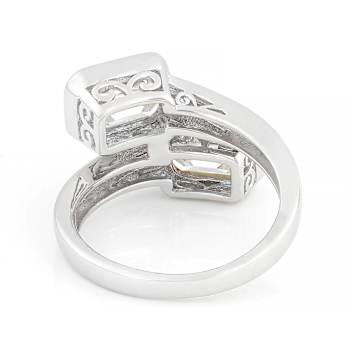 Classic Moissanite Tennis Bracelet In Two-Tone Gold And
Platinum-Enhanced Sterling Silver