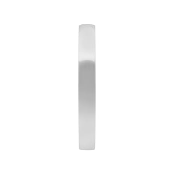 2mm Lightweight Ladies Wedding Band in 10K White Gold