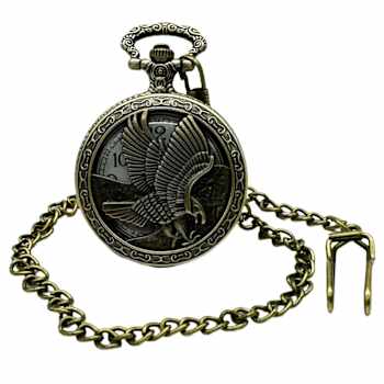 Invicta Vintage 47mm Liberty Quartz Pocket Watch