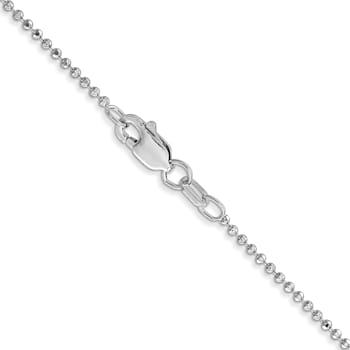 Sterling Silver  1.2mm Ball Chain Necklace