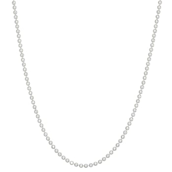Sterling Silver  1.2mm Ball Chain Necklace