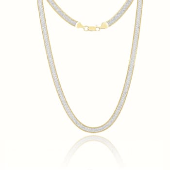 The Two Tone Herringbone Chain