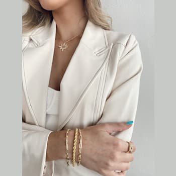 The Milan Bracelet- 14K Gold Over Sterling Silver