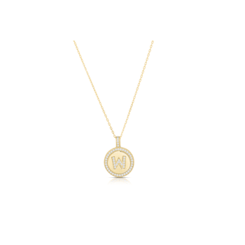 Gold over silver clearance necklace
