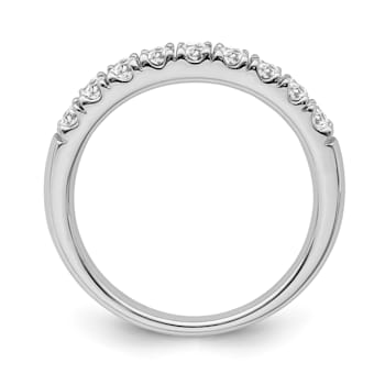 10K White Gold Diamond Ring 0.50Ctw