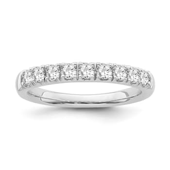 10K White Gold Diamond Ring 0.50Ctw