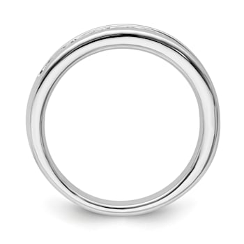 10K White Gold Diamond Ring 0.50Ctw