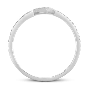 Sterling Silver Diamond 0.25Ctw Ring